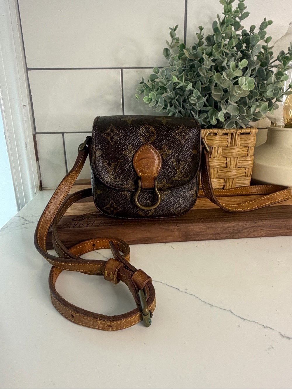 Authentic Louis Vuitton Saint Cloud Bebe size with COA